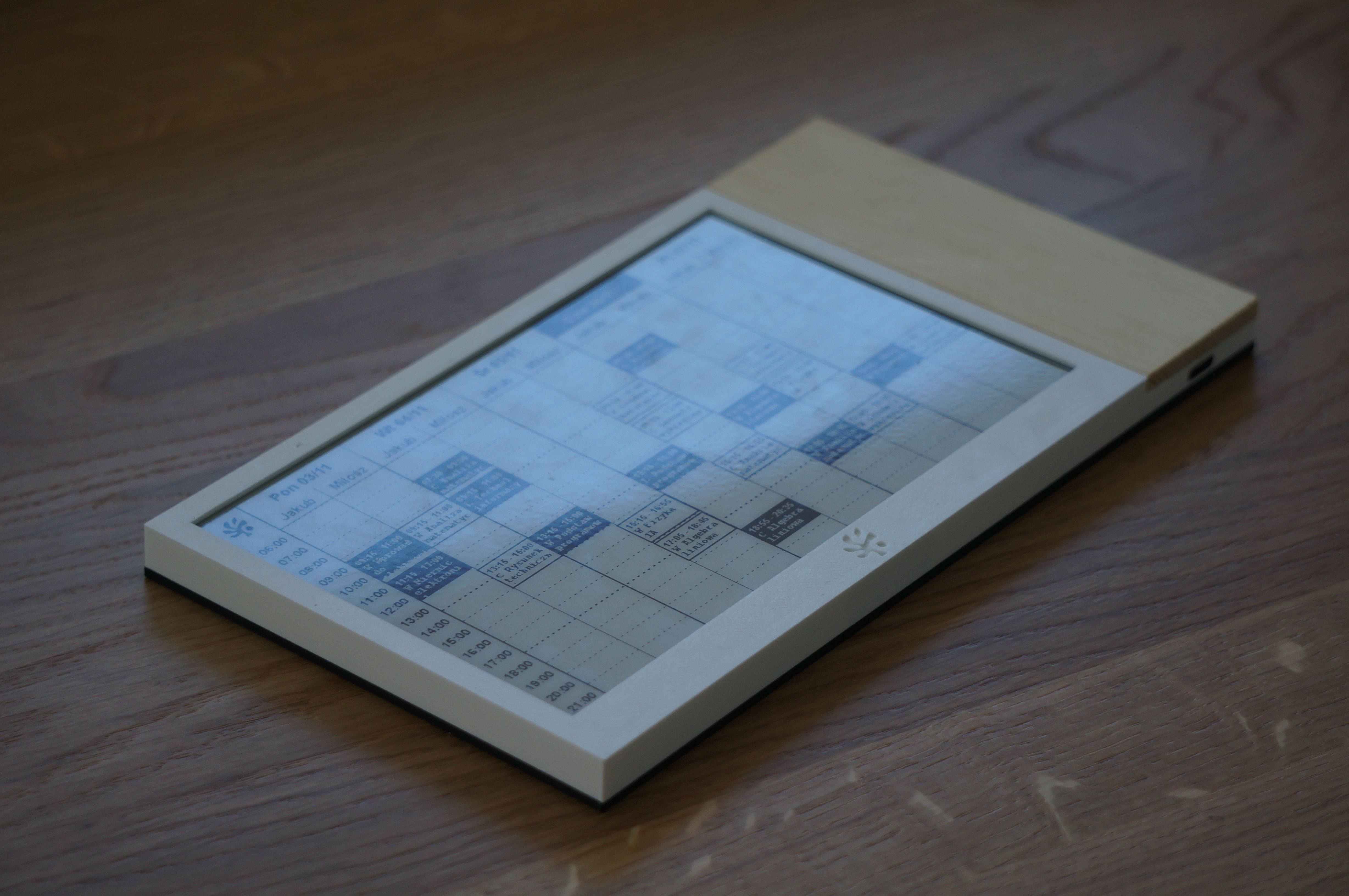 KALM device on desk or wall mount